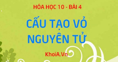 Lớp electron, Phân lớp electron, Số electron tối đa trong lớp n: Cấu tạo vỏ nguyên tử - Hóa 10 bài 4